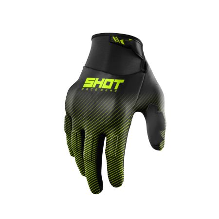 Rękawiczki SHOT DRIFT RIM NEON_YELLOW 09