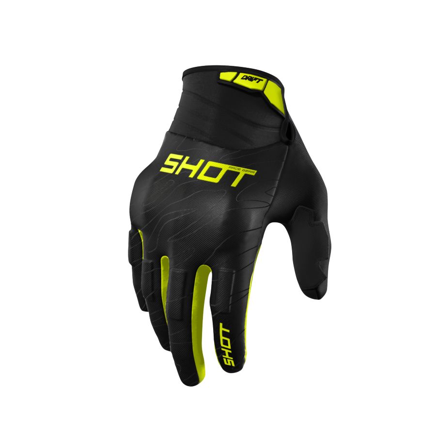 Rękawiczki SHOT DRIFT ONYX NEON_YELLOW 09