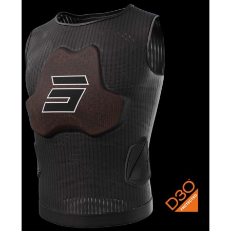Zbroja SHOT TUŁÓW RACE_D3O BLACK 2XL