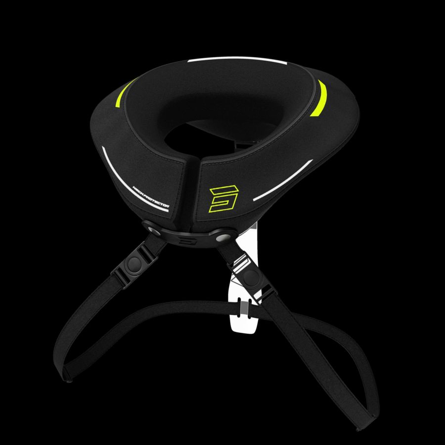 Neck SHOT BRACE NECK BRACE PROTECTOR BLACK