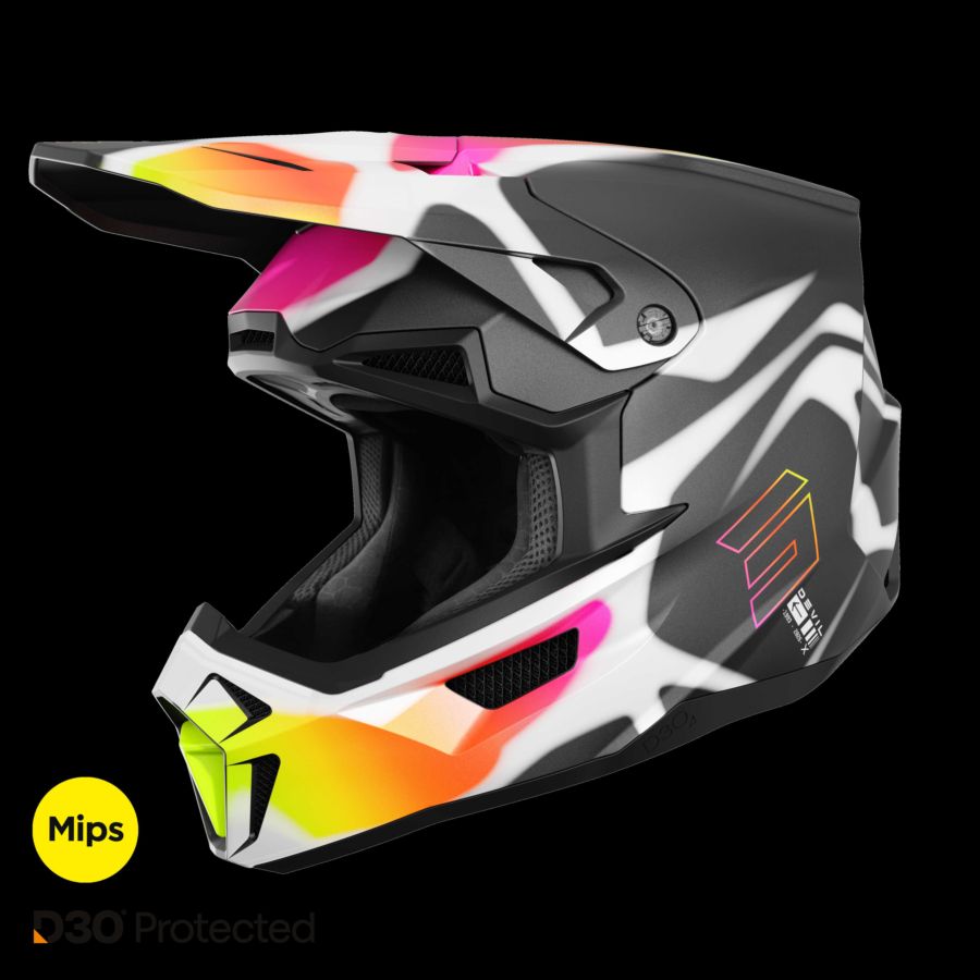 Kask SHOT LITE DEVIL BLACK_MATT M
