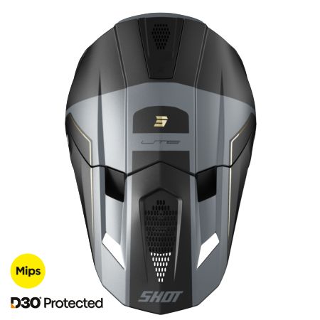 Kask SHOT LITE S10 BLACK_GREY_MATT L