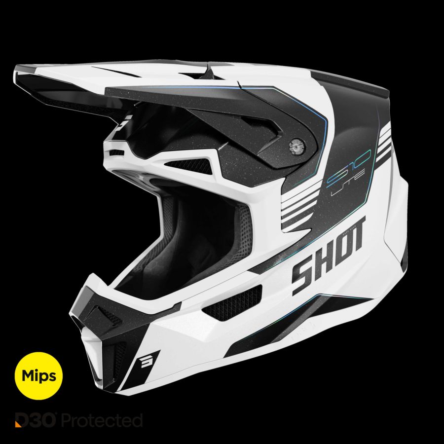 Kask SHOT LITE S10 HOLOGRAPHIC_PEARLY L