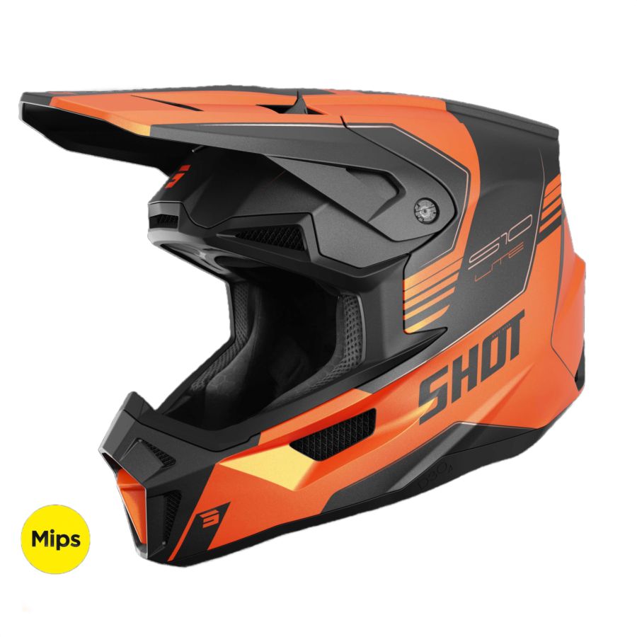 Kask SHOT LITE S10 ORANGE_MATT M