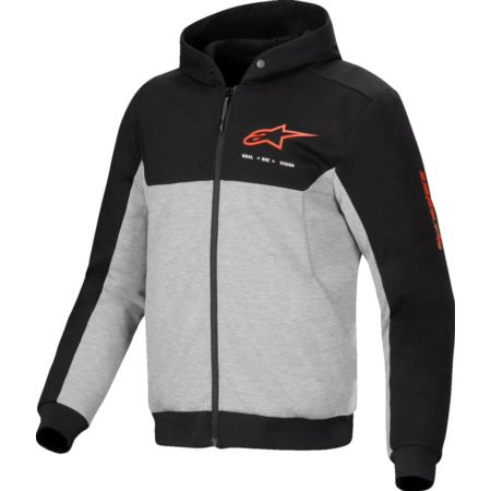 Bluza z kapturem ALPINESTARS CHROME V2 gy/bl/r 2XL