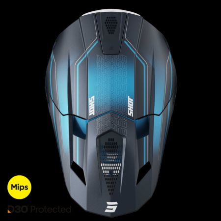 Kask SHOT LITE CHALLENGER BLUE_MATT M