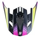 Daszek SHOT LITE RACING BLUE_NEON_YELLOW_PEARLY