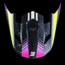 Daszek SHOT LITE RACING BLUE_NEON_YELLOW_PEARLY