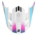 Daszek SHOT LITE RACING WHITE_PINK_PEARLY