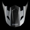 Daszek SHOT LITE S10 BLACK_GREY_MATT