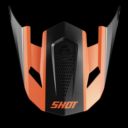 Daszek SHOT LITE S10 ORANGE_MATT