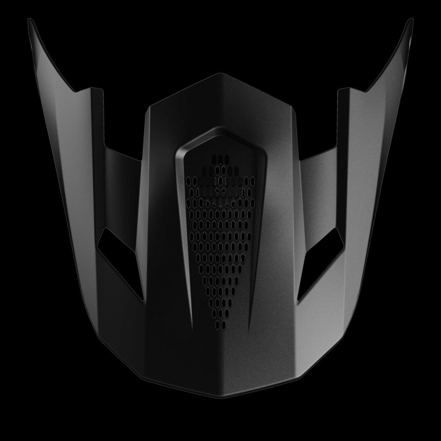 Daszek SHOT LITE SOLID BLACK_MATT