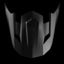 Daszek SHOT LITE SOLID BLACK_MATT