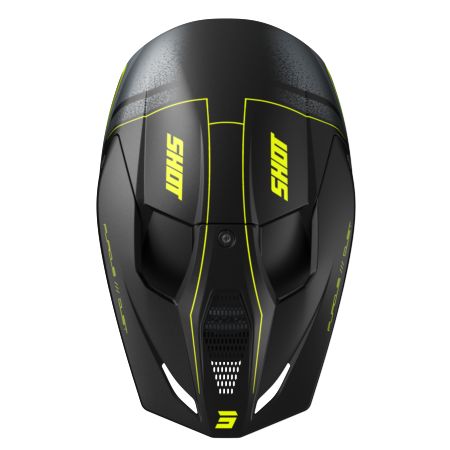 Kask SHOT FURIOUS DUST NEON_YELLOW_MATT S