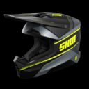 Kask SHOT FURIOUS DUST NEON_YELLOW_MATT M