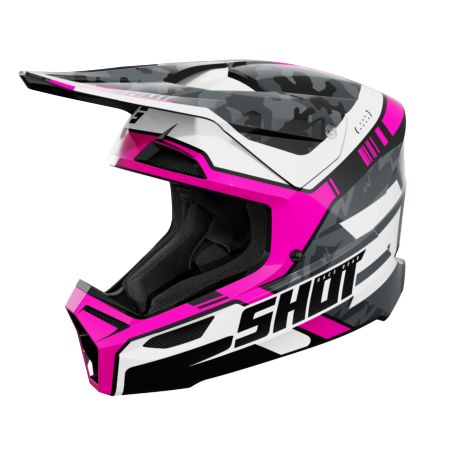 Kask SHOT FURIOUS FLASH PINK_GLOSSY L