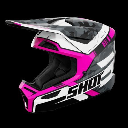 Kask SHOT FURIOUS FLASH PINK_GLOSSY XL
