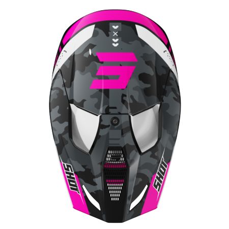 Kask SHOT FURIOUS FLASH PINK_GLOSSY XL