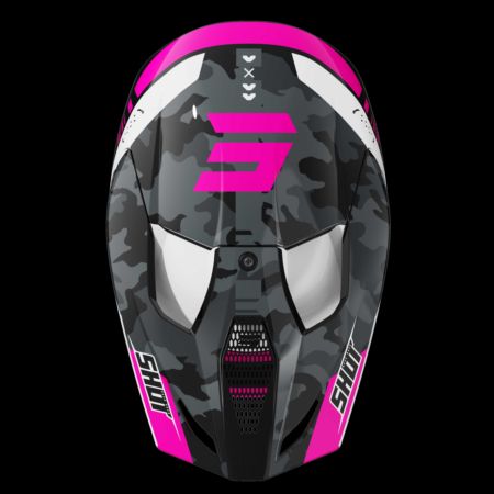 Kask SHOT FURIOUS FLASH PINK_GLOSSY XL