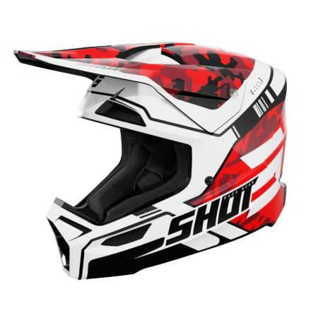 Kask SHOT FURIOUS FLASH RED_GLOSSY S
