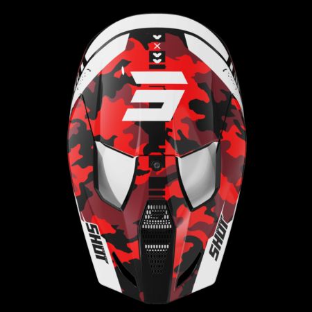 Kask SHOT FURIOUS FLASH RED_GLOSSY M