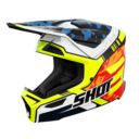 Kask SHOT FURIOUS KID FLASH BL_NEON_YELL_GLOSSY YM