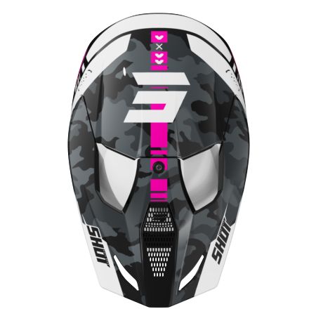 Kask SHOT FURIOUS KID FLASH PINK_GLOSSY YS