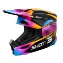 Kask SHOT FURIOUS KID MIAMI ORANGE_GLOSSY YS