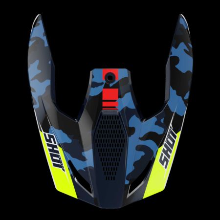 Daszek SHOT FURIOUS FLASH BLUE_NEON_YELLOW_GLOSSY