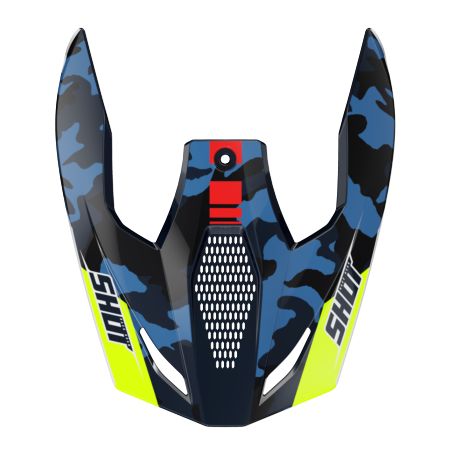 Daszek SHOT FURIOUS FLASH BLUE_NEON_YELLOW_GLOSSY