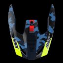 Daszek SHOT FURIOUS FLASH BLUE_NEON_YELLOW_GLOSSY