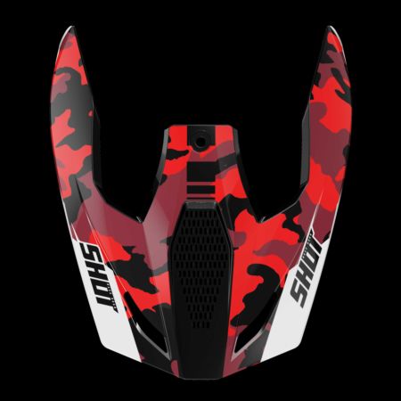 Daszek SHOT FURIOUS FLASH RED_GLOSSY