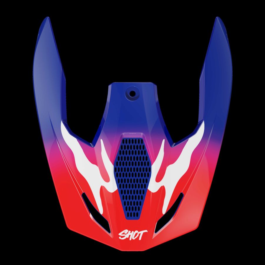 Daszek SHOT FURIOUS KID BEAST BLUE_RED_GLOSSY