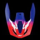 Daszek SHOT FURIOUS KID BEAST BLUE_RED_GLOSSY