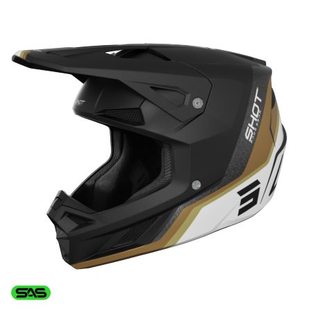 Kask SHOT SPEED ATOMIC GOLD_MATT M
