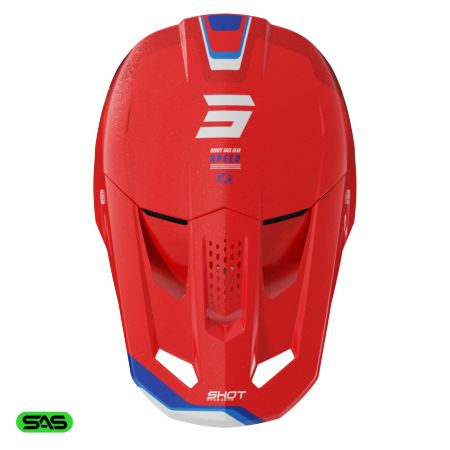 Kask SHOT SPEED ATOMIC RED_PEARLY XL