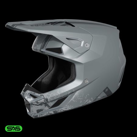 Kask SHOT SPEED BATTLE GREY_MATT M