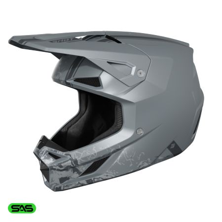 Kask SHOT SPEED BATTLE GREY_MATT XL