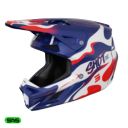 Kask SHOT SPEED BEAST BLUE_RED_PEARLY L