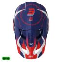 Kask SHOT SPEED BEAST BLUE_RED_PEARLY L