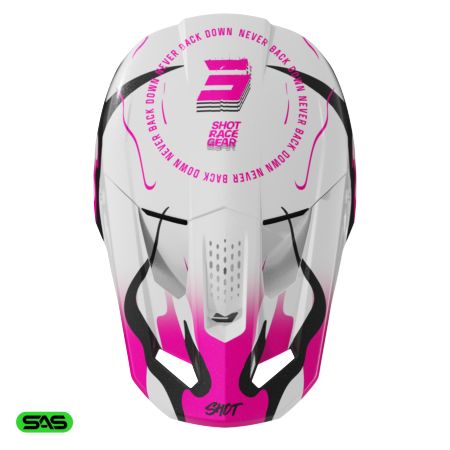 Kask SHOT SPEED BEAST PINK_PEARLY L