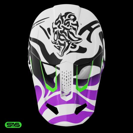 Kask SHOT SPEED GHOST PURPLE_GLOSSY XL