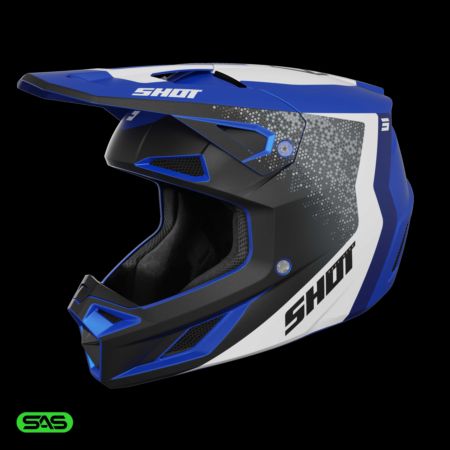 Kask SHOT SPEED HYBRID BLUE_MATT L