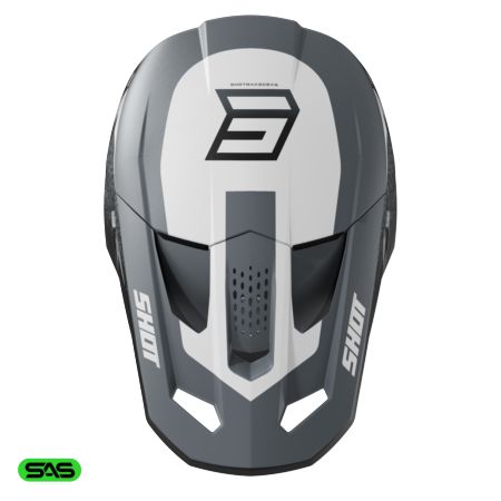 Kask SHOT SPEED HYBRID GREY_MATT XS