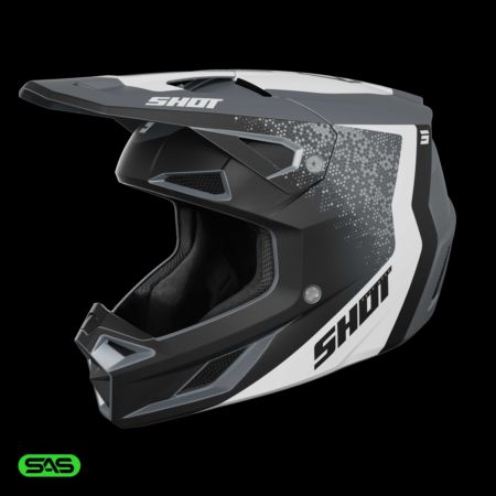 Kask SHOT SPEED HYBRID GREY_MATT XL