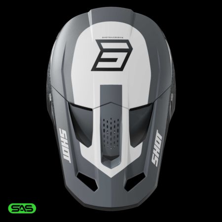 Kask SHOT SPEED HYBRID GREY_MATT XL