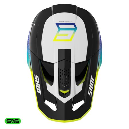 Kask SHOT SPEED HYBRID NEON_YELLOW_GLOSSY XS