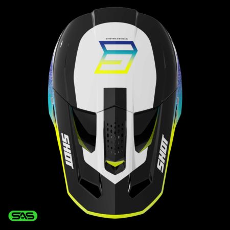 Kask SHOT SPEED HYBRID NEON_YELLOW_GLOSSY S