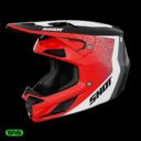 Kask SHOT SPEED HYBRID RED_GLOSSY XL