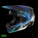 Kask SHOT SPEED OLYMP BLUE_PEARLY XL